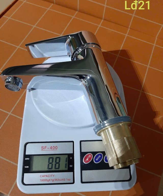 Vòi Lavabo 1 lỗ nóng lạnh QT-12