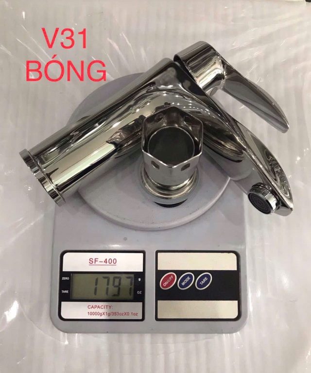 Vòi Lavabo 1 lỗ nóng lạnh QT-13