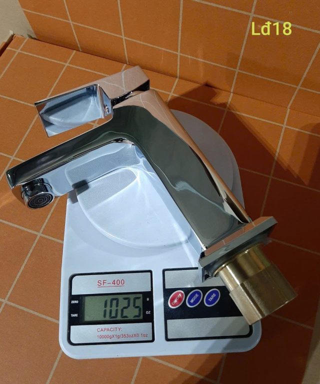 Vòi Lavabo 1 lỗ nóng lạnh QT-11