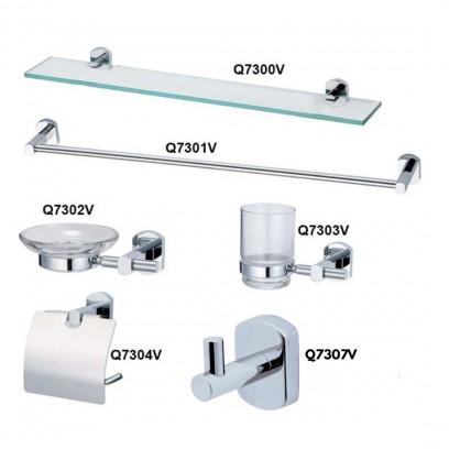 Bộ Phụ Kiện Caesar Q7300-A6 6 Món Inox 304