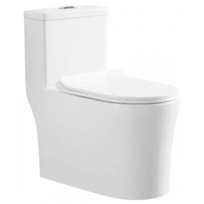 Bồn Cầu Cotto C100018HOS 1 Khối Xả Nhấn