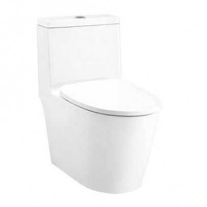 Bồn Cầu Cotto C105707 WH Một Khối Xả Nhấn