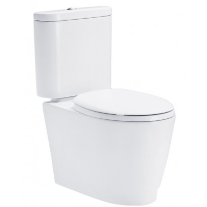 Bồn Cầu COTTO C16817 Hai Khối 3x3 E1 Nắp Êm