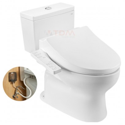 Bồn Cầu Điện Tử TOTO CS302DW26#W Nắp Rửa Washlet TCF23661GAA#NW1 Dòng S1