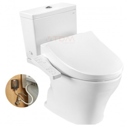 Bồn Cầu Điện Tử TOTO CS326DW26#XW Nắp Rửa Washlet TCF23661GAA#NW1 Dòng S1