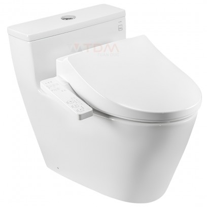Bồn Cầu Điện Tử TOTO MS625CDW26#XW Washlet TCF23661GAA Dòng S1 Giấu Dây