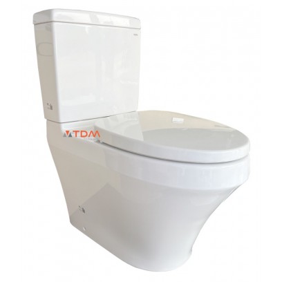 Bồn Cầu TOTO CS948DT3 Hai Khối Nắp TC385VS HTK