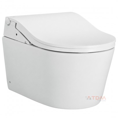 Bồn Cầu TOTO CW542EME5UMW+TCF801ECZ#MW+WH172AT+MB175M#SS Nắp Điện Tử Treo Tường Trắng Mờ RW