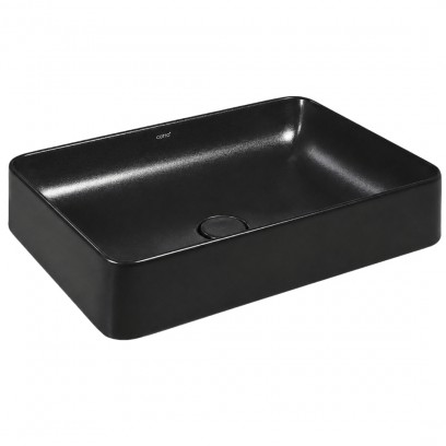 Chậu Lavabo COTTO C00342 MBK Đặt Bàn Sensation Rectangle