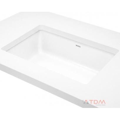 Chậu Lavabo TOTO LW1555BA#XW Âm Bàn 588x380mm