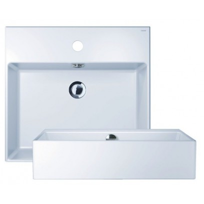 Chậu Rửa Lavabo CAESAR LF5263 Đặt Bàn Chữ Nhật