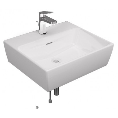 Chậu Rửa Mặt Lavabo TOTO LT328CHR#XW (LT328C) Treo Tường 480x420 mm