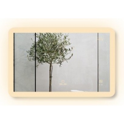 Gương Led GLS  M35R64 Dòng M Ánh Sáng Ngoài 80x60 cm