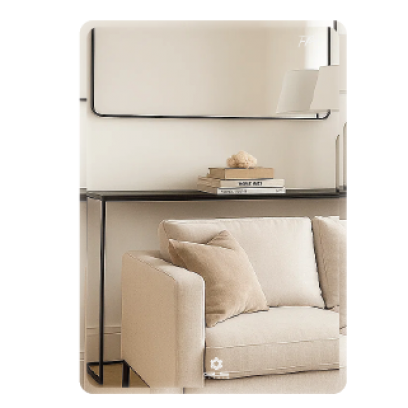 Gương Trơn GLS BS00R11 Dòng True Beauty Hình chữ nhật 450x600