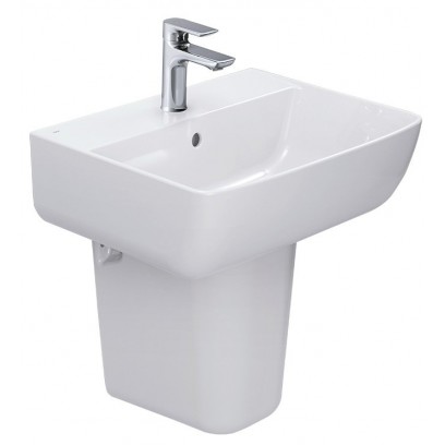 Lavabo Inax L-312V/L-298VC (L312V+L298VC) Treo Tường Chân Ngắn