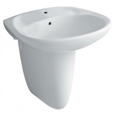 Lavabo Treo Tường Inax L-284V/L-284VC (L284V+L284VC) Chân Ngắn