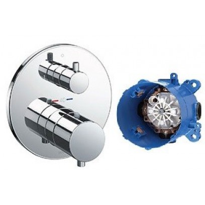 Van Nhiệt Độ Sen Âm Tường TOTO TBV01408B/TBN01001B 2 Thiết Bị