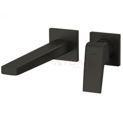 Vòi Lavabo TOTO TLG10308BB#MBL Nóng Lạnh Gắn Tường Màu Đen Mờ