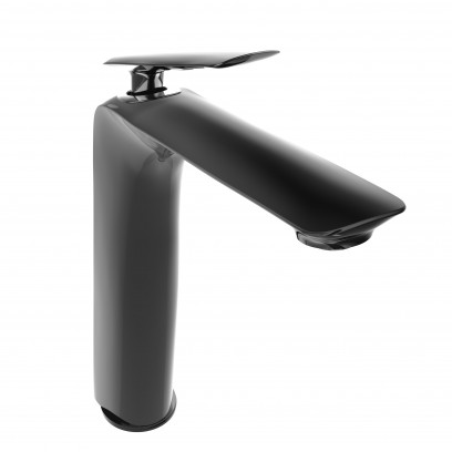 Vòi Lavabo Viglacera Platinum P.52.326 Nóng Lạnh Màu Đen Thân Cao