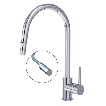 Vòi Rửa Chén Lạnh CAESAR K079C Rút Dây Gắn Chậu