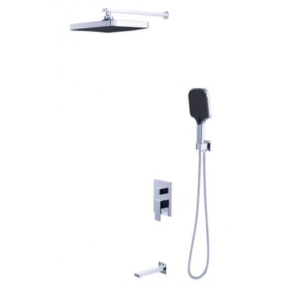 Vòi Sen Âm Tường CAESAR BS659 Nóng Lạnh 3 Đường