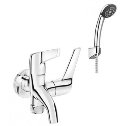 Vòi Sen Lạnh Inax BFV-17-4C (BFV174C) Tay Sen Mạ