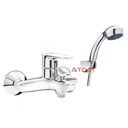 Vòi Sen Tắm Nóng Lạnh Inax BFV-1113S-1C (BFV1113S1C) Tay Sen Mạ